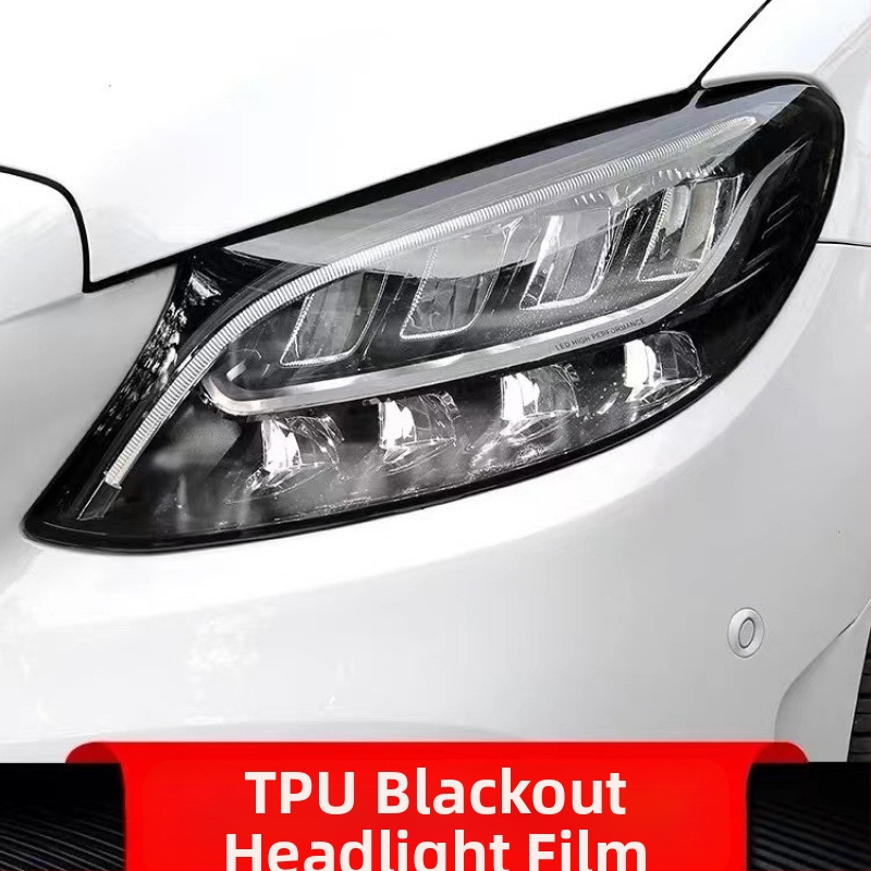 TPU филм за фарове и задни светлини на автомобил — устойчив на надраскване, променящ цвят, прозрачен защитен филм