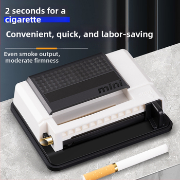 Rokas cigarešu vērēja mašīna ar push-pull mehānismu, 8,0 mm kalibrs, mājas lietošanai, pusautomātiska, ar logotipu