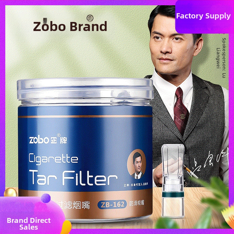 ZOBO vienreizējais cigarešu filtrēšanas turētājs – plastmasas, vienkāršs stils