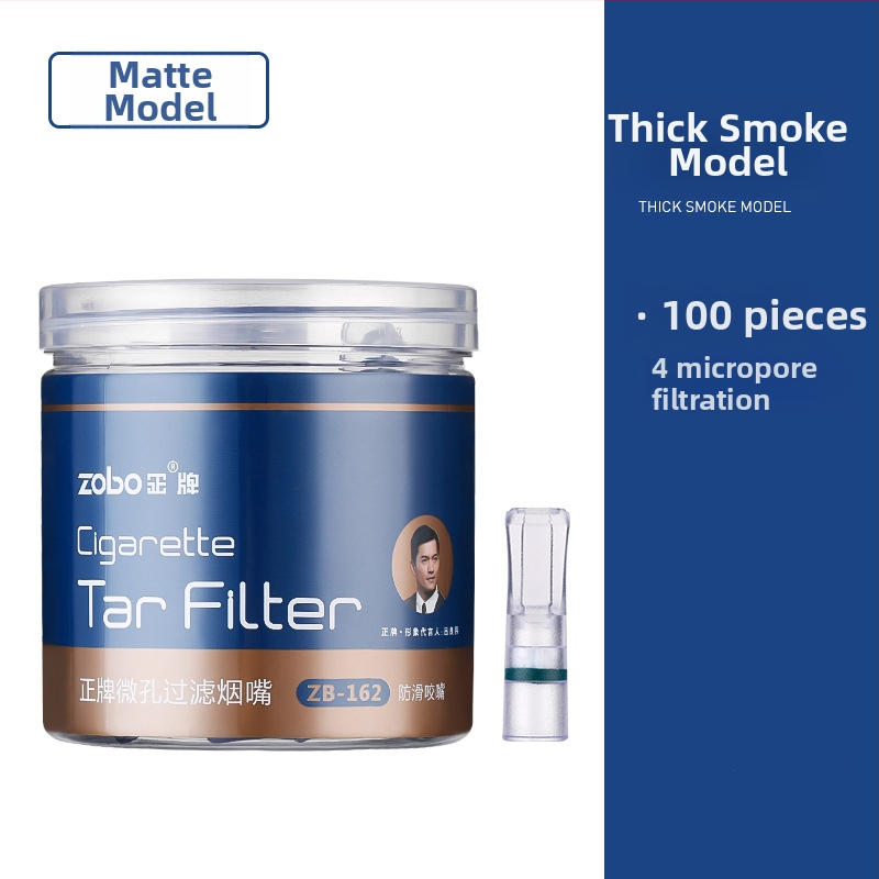 ZOBO vienreizējais cigarešu filtrēšanas turētājs – plastmasas, vienkāršs stils