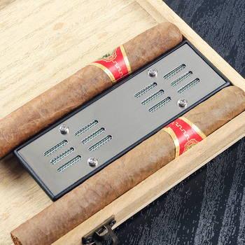 Metāla cigāru mitrināšanas tablete — minimalistisks, roku darbs, pielāgojama