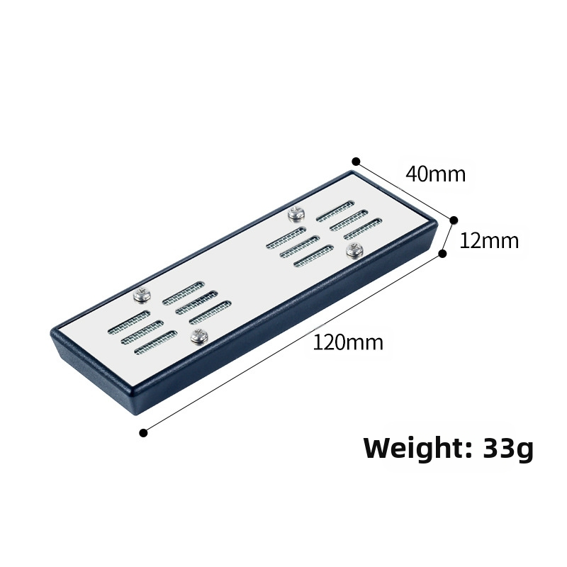 Метален хумидатор за пури с овлажняващи таблетки — минималистичен, ръчно изработен, персонализиран
