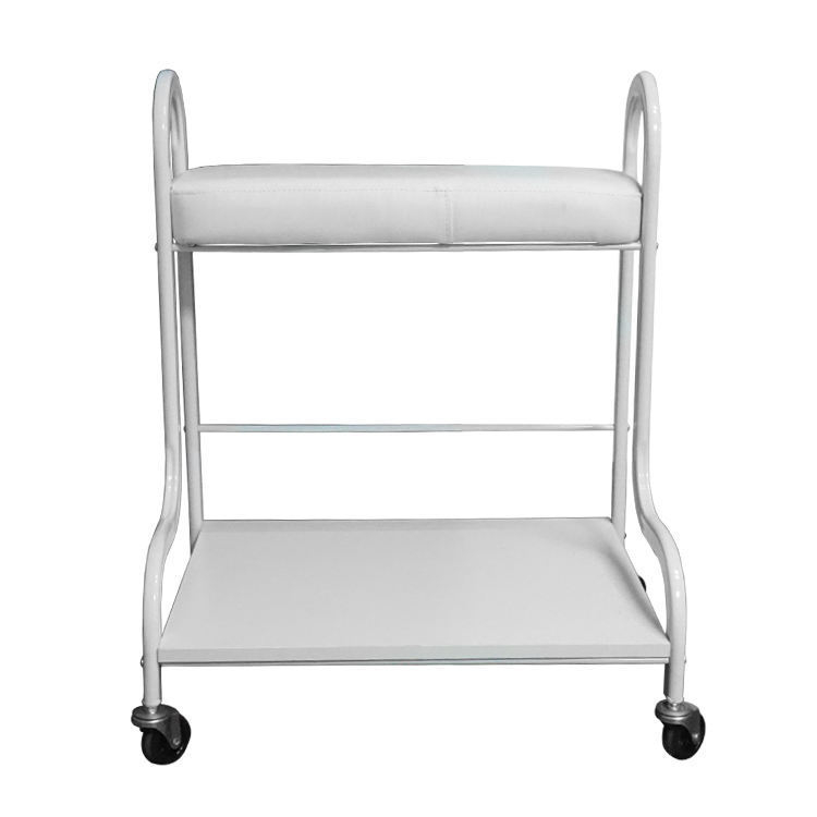 2-szintes fodrász-szalon kocsi, hordozható, forgó, egyszerű és modern kialakítás, többfunkciós tároló a sminkhez, az asztalhoz, hálószobához és a nappalihoz, virágtartó állvány