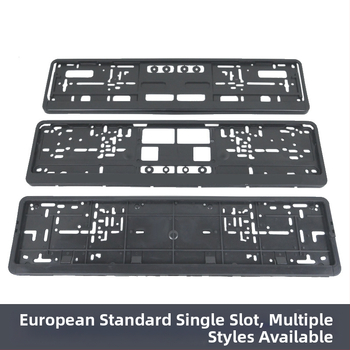 Eiropas numura zīmes rāmis komplekts, modeļi XC-W041, XC-W040, XC-W123; materiāls: PP plastmasa; zīmols: Wen Shuai