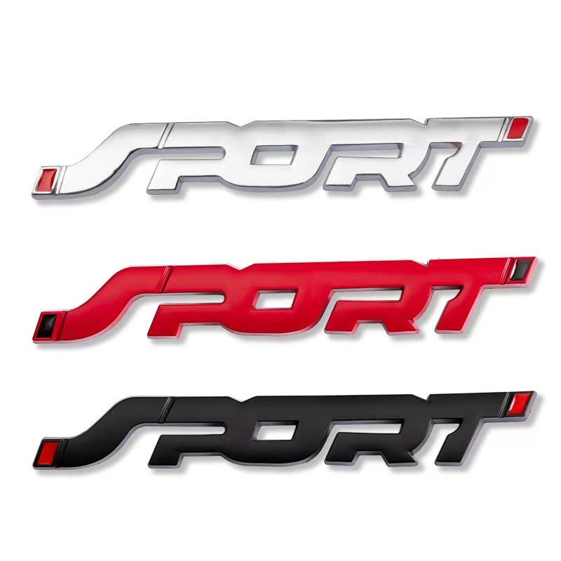 Crazy Yao 3D SPORT karosszéria matricák | anyag: 3D stereó matricák, minta: SPORT, telepítés: ragasztás, típus: karosszéria matricák