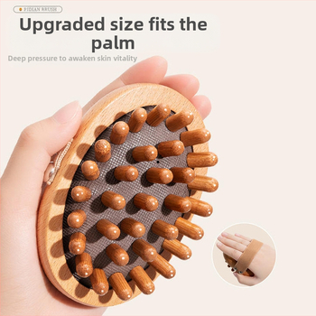 Fából készült masszázs pálca, családi stílus, 100 g, A888