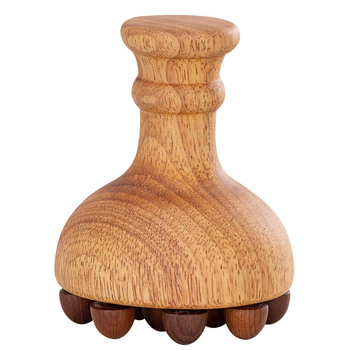 Masajer meridian din lemn pentru abdomen — alimentare USB, funcție muzică, control mecanic, de Little Red Fish Jewelry