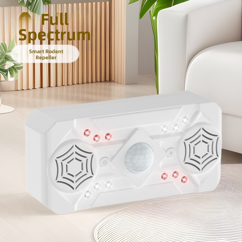 Ultragarsinis insektų ir graužikų atbaidytuvas, Modelis 211 Didelės galios, 220V, 1–65 kHz, 3W, ABS korpusas