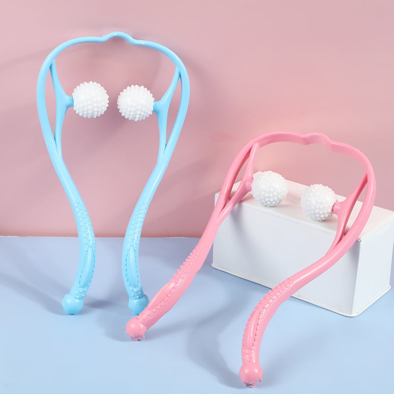 Ručni masažer za vrat s klipsom — masaža ramena i struka, za kućnu upotrebu