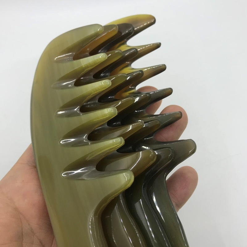 Ye Heng ragų plaukų priežiūros šukos – plačiais dantimis, masažu, antistatiniu, apvalus ir smaigintas rankena