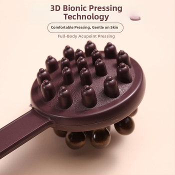 Lengvas masažo plaktukas kaklui, nugarai ir juosmeniui — mechaninis valdymas, prekinis ženklas Lei Ge, forma stačiakampi-trapezine, tinkamas kaklui, nugarai, juosmeniui, kojoms, 2021 išleidimas