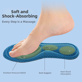 Ανδρικός πάτος παπουτσιών με υποστήριξη καμάρας, απορρόφηση κραδασμών και αναπνεύσιμο TPU