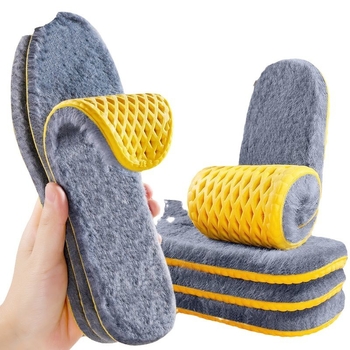 Πάτος εσωτερικός από μαλλί για υφασμάτινα παπούτσια, αποσμητικός, πλήρης κάλυψη (ολόκληρος πάτος; υφασμάτινα παπούτσια; χειμώνας)