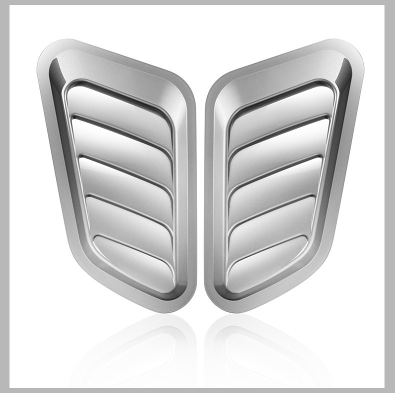 Incarnation Voyage ABS motorház matricája, levél alakú mintázat, ragasztásos telepítés