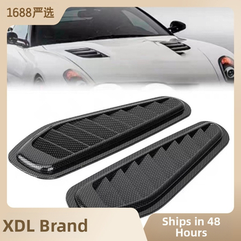 Autó karosszériamatrica, ABS műanyag, testre szabható, ragasztóval történő felhelyezés, univerzális kompatibilitás