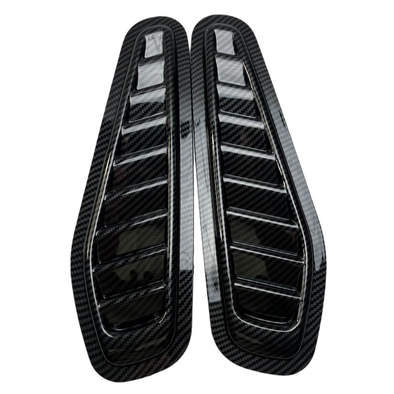 Autó karosszériamatrica, ABS műanyag, testre szabható, ragasztóval történő felhelyezés, univerzális kompatibilitás