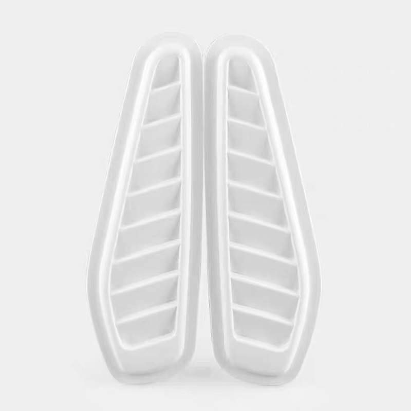 Autó karosszériamatrica, ABS műanyag, testre szabható, ragasztóval történő felhelyezés, univerzális kompatibilitás