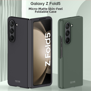 Husă Galaxy Fold5 — carcasă PC rigidă cu finisaj mat, protecție anti-cădere, anti-amprentă, compatibilă cu Fold3/Fold4/Fold5