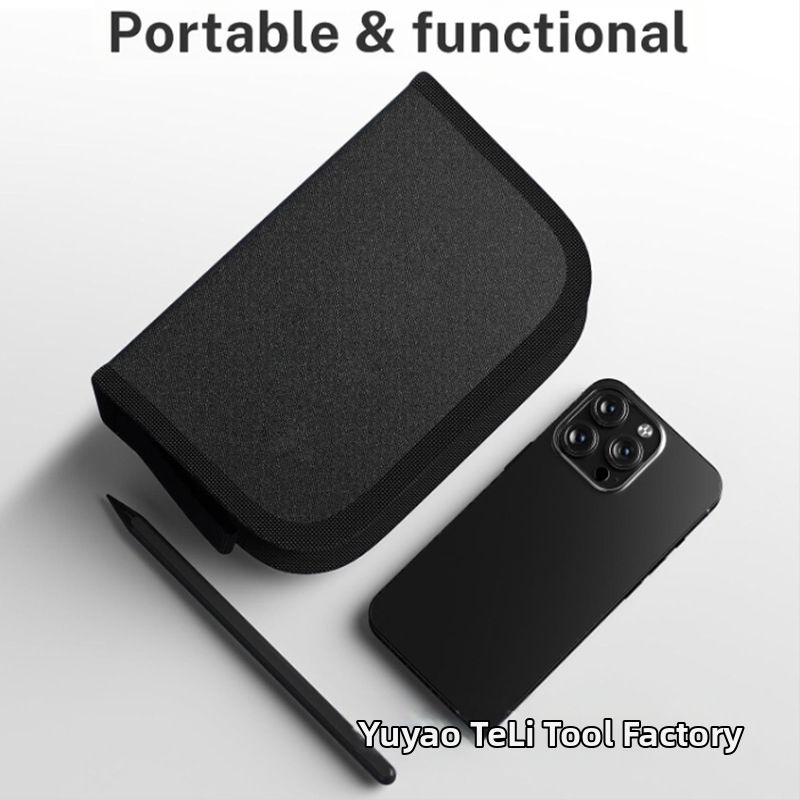 57-частен комплект за ремонт на гуми, модел 057, стоманени инструменти 40CR/45#/Q235, за автомобили, мотоциклети и електрически превозни средства, опаковка в Oxford платнена чанта и кожен калъф