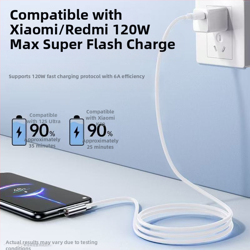 Cablu de date Type-C, în formă de L, cu un singur conector, 120W maxim, PVC