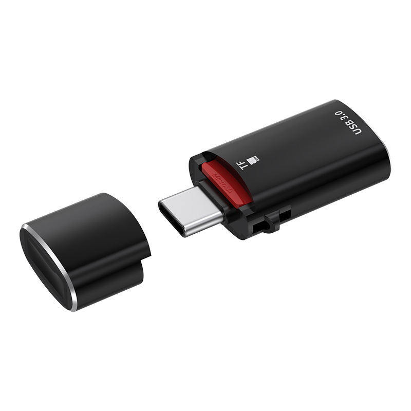 HCM Type-C 3.0 OTG αναγνώστης καρτών TF USB 3.0 για κινητά και υπολογιστές