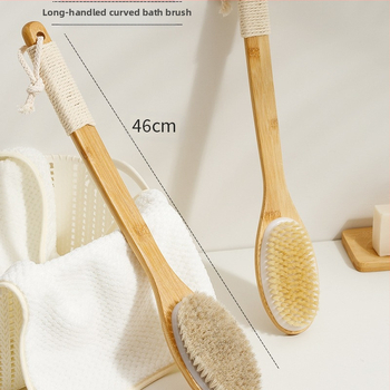 Βούρτσα μπάνιου και μασάζ Cedar Dream (Μπαμπού με τρίχες γουρουνιών, κατάλληλη για ενήλικες, 96 τεμάχια ανά κουτί)