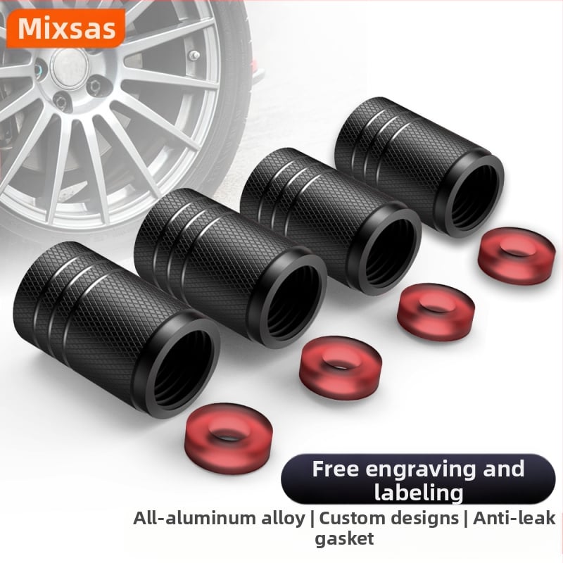 Aliuminio lydinio automobilių padangų vožtuvo dangtelis, universalus, dekoratyvinis apsauginis dangtelis, modelis 034