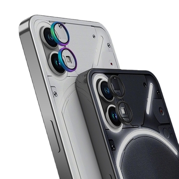 Защитен филм за обектив Nothing Phone 1 — огледално покритие, издържлив на надраскване, материал: алуминиева сплав закалено стъкло, обработка: машинна обработка