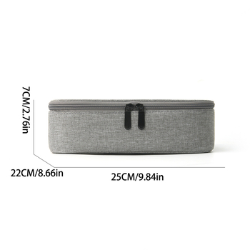 Τσαντα αποθήκευσης καλλυντικών, οργανωτής για βερνίκια νυχιών και καλλυντικά, μοντέρνο μινιμαλιστικό σχέδιο, υλικό PC, εκτύπωση λογοτύπου και προσαρμογή