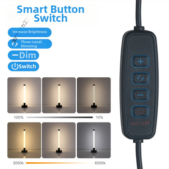 USB‑φορτιζόμενο νυχτερινό φως σε σχήμα φανού, 330° φωτισμός, κάλυμμα από σιλικόνη και έξυπνος έλεγχος