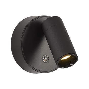 LED απλίκα τοίχου με USB τροφοδοσία και μαγνητικό COB προβολέα; αλουμινένιο σώμα; τοίχος με φωτισμό τύπου wash