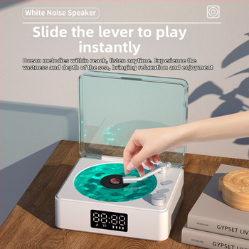 Λαμπτήρας Bluetooth με ενσωματωμένη μπαταρία και ηχείο — επιτραπέζιο φωτιστικό ατμόσφαιρας, ήχος υψηλής πιστότητας