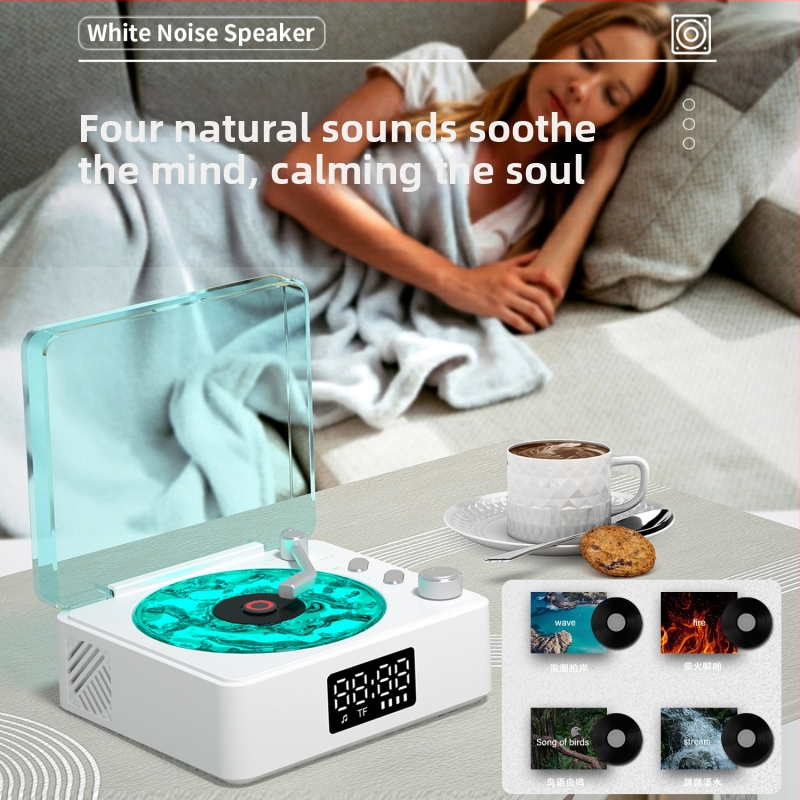 Bluetooth лампа с вградена батерия и говорител — настолно амбиентно осветление, висококачествен звук