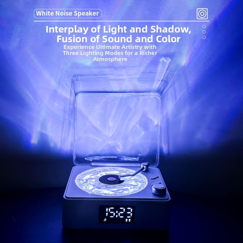 Bluetooth лампа с вградена батерия и говорител — настолно амбиентно осветление, висококачествен звук