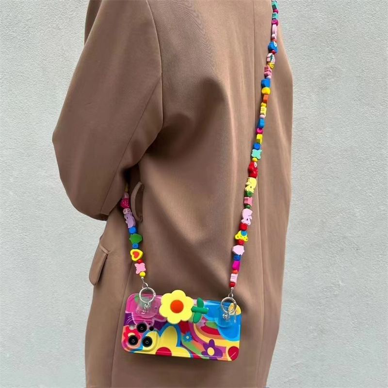 iPhone plaukstas siksna – Crossbody siksna, mīksta apdare, IMD, pret kritieniem, saderīga ar iPhone 11, 12, 12 Pro, 12 Pro Max, 14 Pro Max