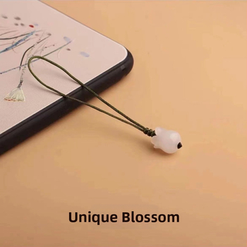 Шнур за мобилен телефон – ръчно изработена пластмасова висулка, унисекс, пластмасова катарама