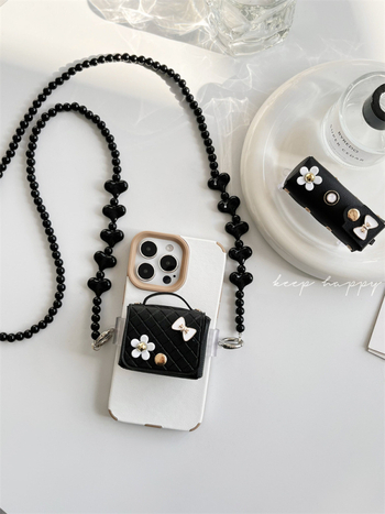 Ланярд за мобилен телефон с клип за гръб и през рамо, женски стил, PP въже, метален катарам