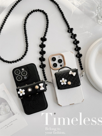 Ланярд за мобилен телефон с клип за гръб и през рамо, женски стил, PP въже, метален катарам