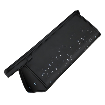 Τσάντα αποθήκευσης για σεσουάρ μαλλιών - PU τσάντα χειραποσκευών, πολυλειτουργικός ταξιδιωτικός οργανωτής για σεσουάρ και αξεσουάρ μπούκλων