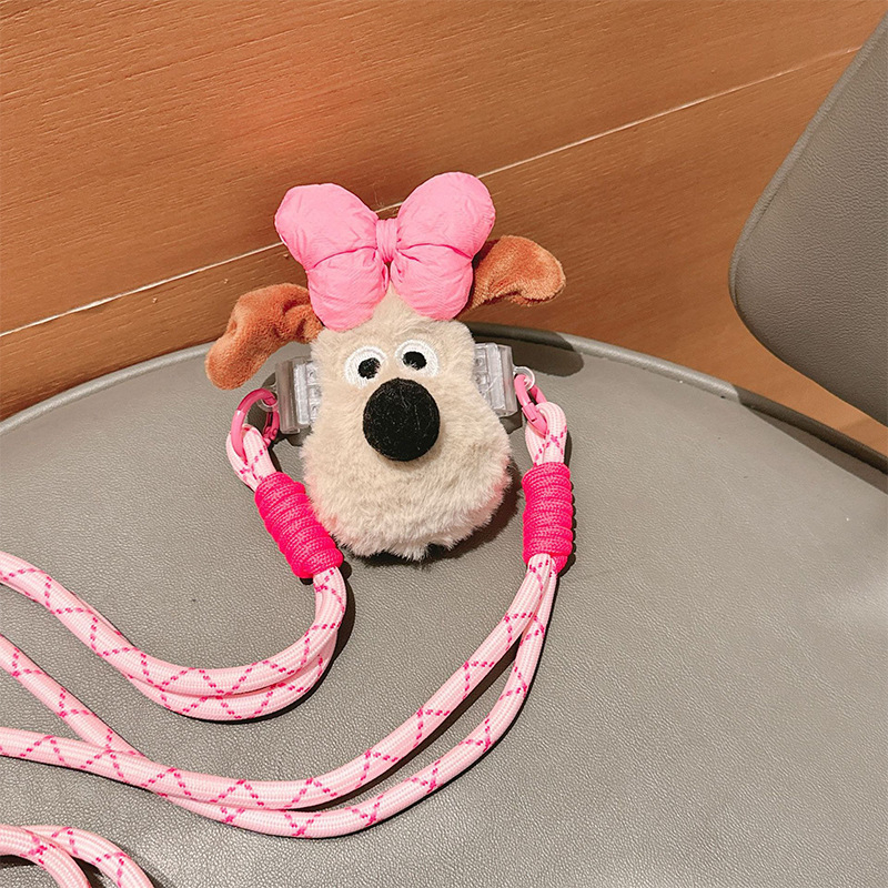 Mobilā telefona lanyards ar regulējamu crossbody auklu, neilona siksna, plastmasas sprādze, roku darbs