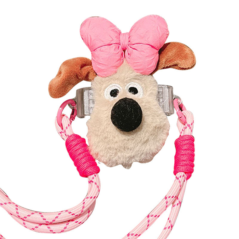 Mobilā telefona lanyards ar regulējamu crossbody auklu, neilona siksna, plastmasas sprādze, roku darbs