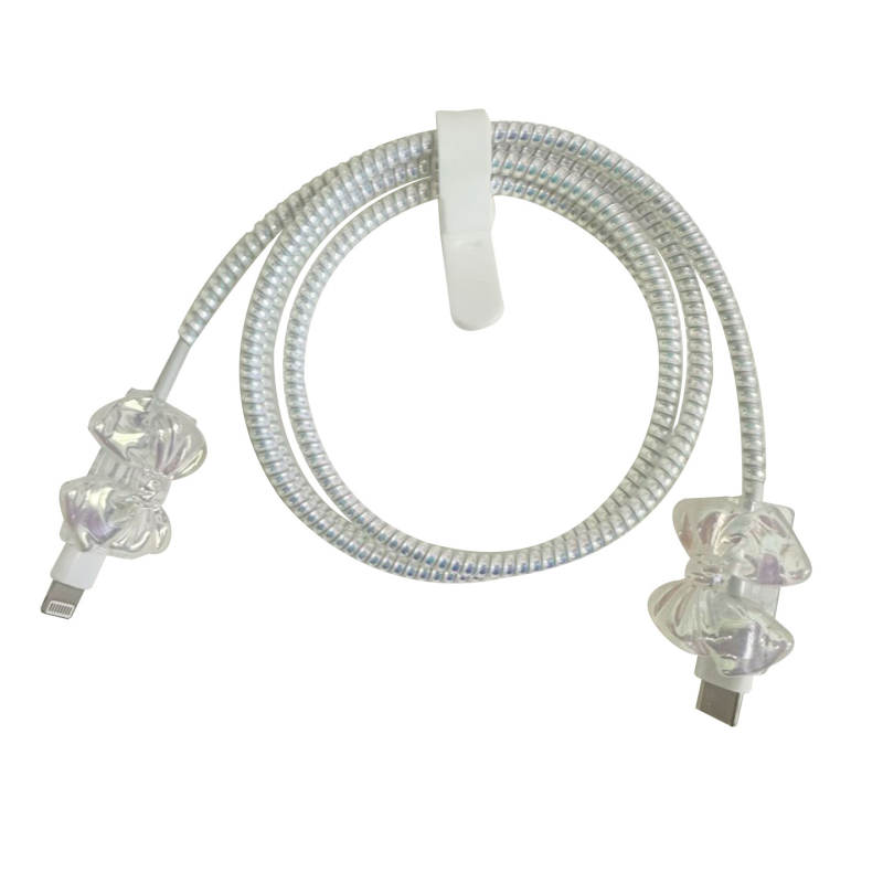 Калъф за зарядно с дизайн на вратовръзка, 20W за iPhone 13/14, TPU, съвместим с Apple оригинално 18W/20W зарядно