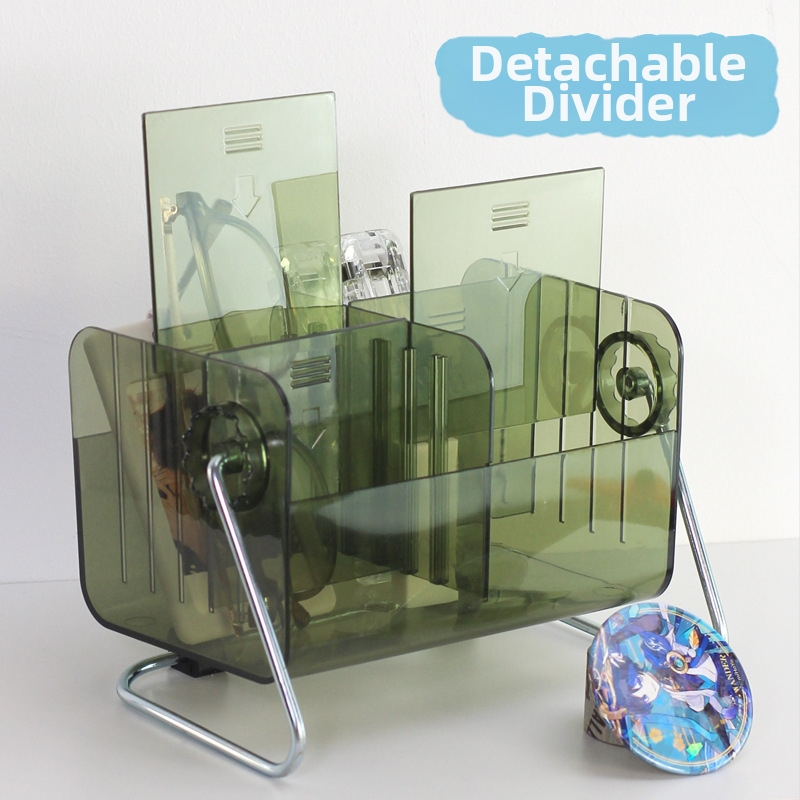 Autonomy PET štvorcový držiak na pero – stolový organizér (štýl štvorca)