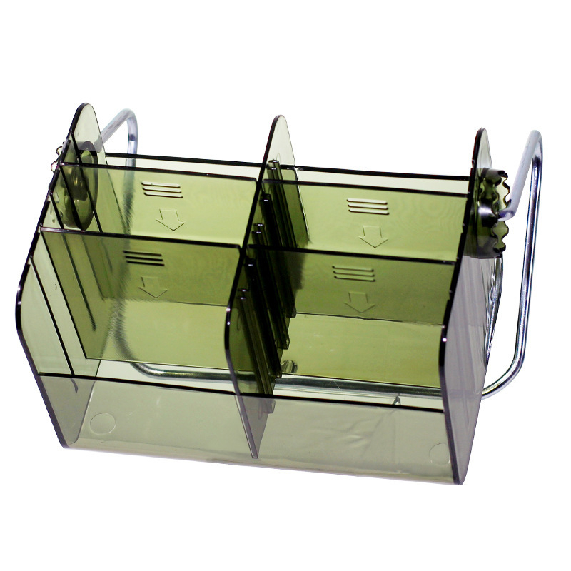 Autonomy PET kvadrātveida pildspalvas turētājs – galda organizētājs (kvadrātveida stils)