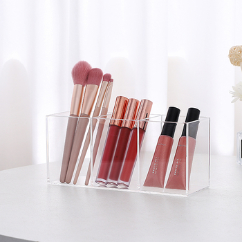 Κιβώτιο αποθήκευσης επιτραπέζιο με τρία διαμερίσματα, πλαστικό, μοντέλο 9022, χωρητικότητα 1 L