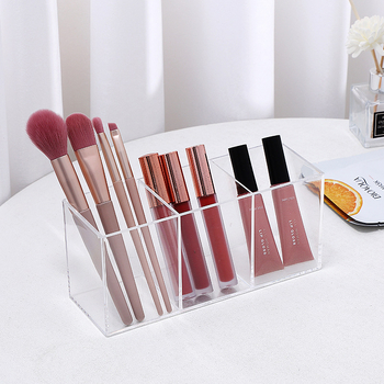 Κιβώτιο αποθήκευσης επιτραπέζιο με τρία διαμερίσματα, πλαστικό, μοντέλο 9022, χωρητικότητα 1 L