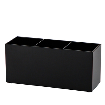 Κιβώτιο αποθήκευσης επιτραπέζιο με τρία διαμερίσματα, πλαστικό, μοντέλο 9022, χωρητικότητα 1 L