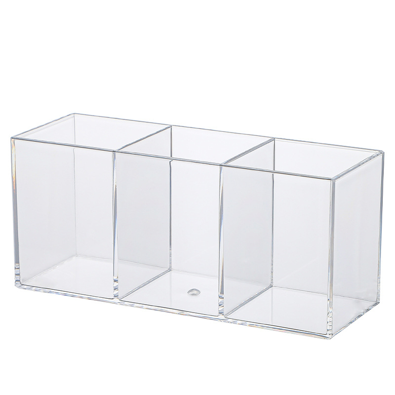 Uredska kutija za pohranu s tri pretinca, plastika, model 9022, kapacitet 1 L