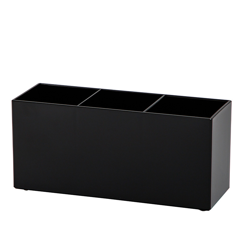 Uredska kutija za pohranu s tri pretinca, plastika, model 9022, kapacitet 1 L