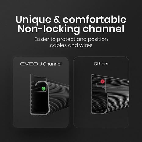 Gino protection Αυτοκόλλητος PVC αγωγός καλωδίων για επιτραπέζιο χώρο και σετ διαχείρισης καλωδίων; κάλυμμα καλωδίων και οργανωτής